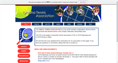 Desktop Screenshot of omahatennis.org